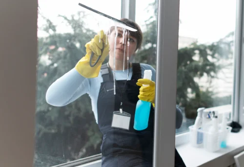 Nettoyage de vitres intérieures et extérieures à Dannemois
